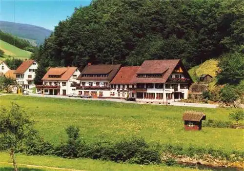 AK / Ansichtskarte 73984598 Walke_Oberwolfach_Schwarzwald ADAC Gasthof und Pension Walkenstein mit Gaestehaus