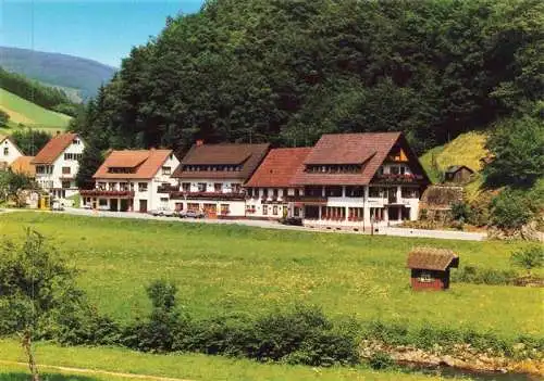 AK / Ansichtskarte  Walke_Oberwolfach_Schwarzwald ADAC Gasthof und Pension Walkenstein mit Gaestehaus