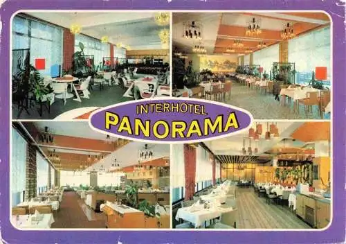 AK / Ansichtskarte  Oberhof__Thueringen Interhotel Panorama Klubbar Restaurant Rennsteig und Thueringen Bauernstube