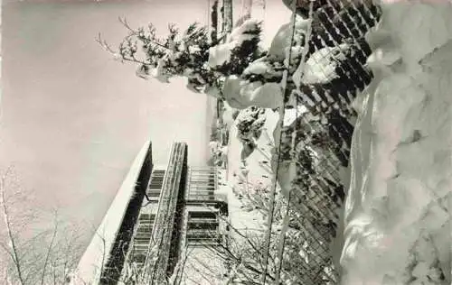 AK / Ansichtskarte 73984639 FREUDENSTADT Landhaus Usadel Hoehenluftkurort im Schwarzwald Winterlandschaft