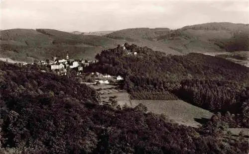 AK / Ansichtskarte 73984664 Lindenfels_Odenwald Panorama Hoehenluftkurort Perle des Odenwaldes Ausblick vom Naturschutzgebiet Schoene Aussicht