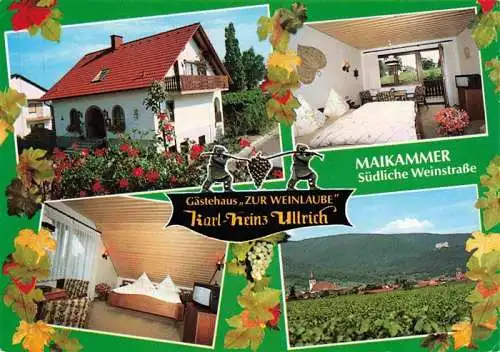 AK / Ansichtskarte  Maikammer Gaestehaus Zur Weinlaube Zimmer Panorama