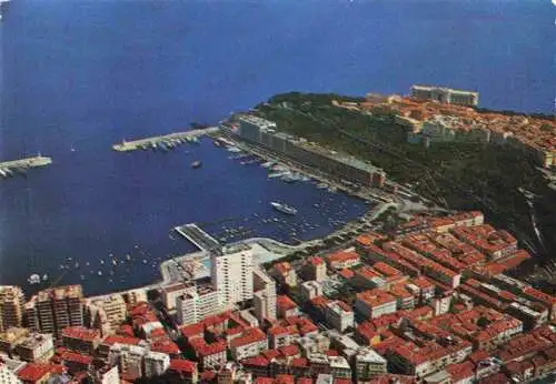 AK / Ansichtskarte 73984685 MONTE-CARLO_MONACO Vue aerienne sur le port