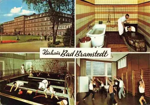 AK / Ansichtskarte  Bad_Bramstedt Kurhaus Moorbaeder Gymnastikraum