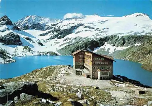 AK / Ansichtskarte  Rudolfshuette_2315m_Weisssee_AT Fliegeraufnahme mit Granatspitze un Sonnblick