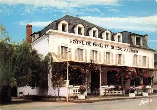 AK / Ansichtskarte  Saint-Cere Hotel de Paris et du Coq Arlequin