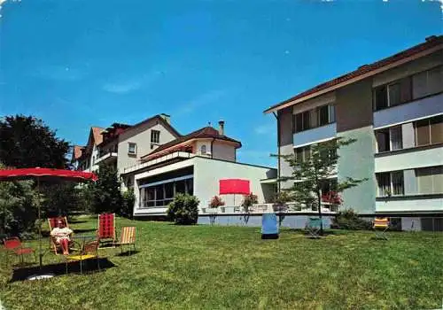 AK / Ansichtskarte  St_Chrischona_Bettingen_Riehen_BS Ferienheim Zu den Bergen und Konferenzhaus