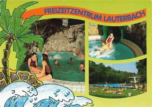 AK / Ansichtskarte 73984712 Lauterbach_Hessen Freizeitzentrum Lauterbach Whirlpool Freibad