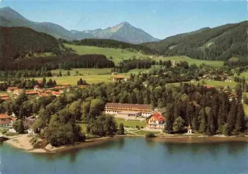 AK / Ansichtskarte  BAD_WIEssEE_Tegernsee Haus Hubertus Fliegeraufnahme