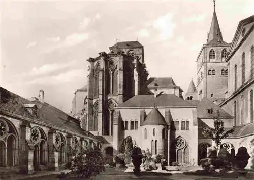 AK / Ansichtskarte  TRIER Blick vom Domfriedhof auf Dom und Liebfrauenkirche