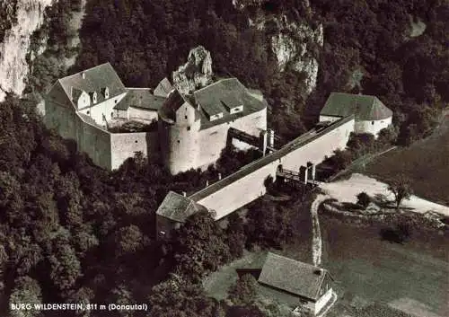 AK / Ansichtskarte 73984825 Burg_Wildenstein_Beuron_BW Fliegeraufnahme