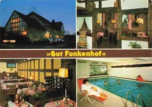 AK / Ansichtskarte 73984828 Altenhellefeld Gut Funkenhof Gastraeume Hallenbad