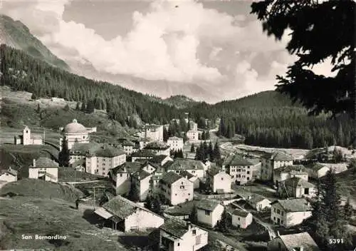 AK / Ansichtskarte  San_Bernardino_1630m_Moesa_GR Panorama