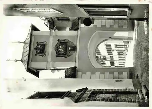 AK / Ansichtskarte  Ilanz_Jlanz_Glion_GR Gr Obertor