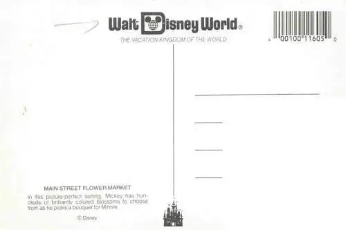 AK / Ansichtskarte  Walt_Disney_World_Florida_USA Main Street Tower Market