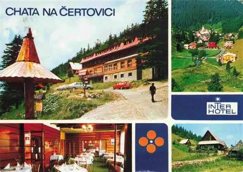 AK / Ansichtskarte  Nizke_Tatry_Slovakia Chata na Certovici Gastraum Panorama