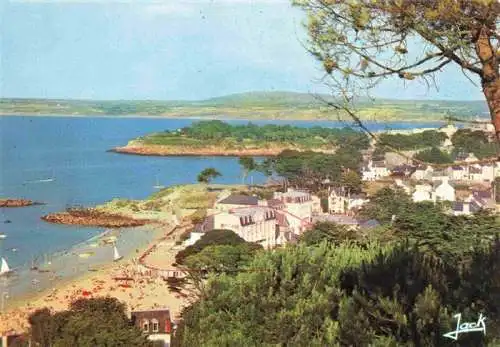 AK / Ansichtskarte  Treboul_Douarnenez_29_Finistere Grand Hotel des Sables Blancs et sa Plage Privée