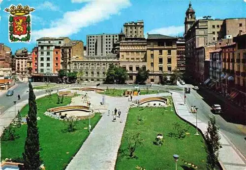 AK / Ansichtskarte  Zaragoza_Saragossa_ES Plaza de Salamero