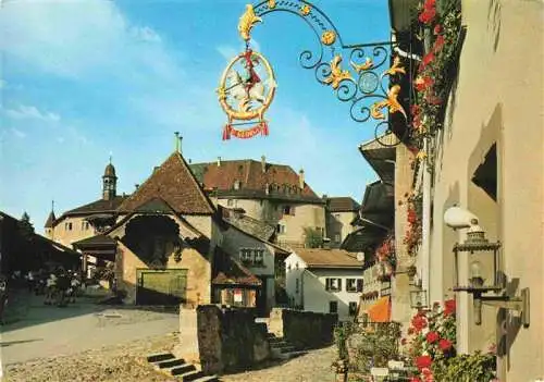 AK / Ansichtskarte  Gruyeres__Gruyere_Greyerz_FR Ortspartie