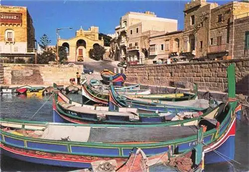 AK / Ansichtskarte  Malta__Insel Fishing Harbour St Pauls Bay