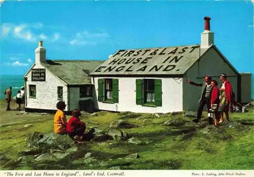 AK / Ansichtskarte  Cornwall__UK The First and Last House in England Land's End