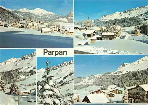 AK / Ansichtskarte  Parpan_Plessur_GR Teilansichten Panorama