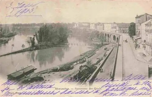 AK / Ansichtskarte  MONTAUBAN_82_Tarn-et-Garonne Panorama des Quais