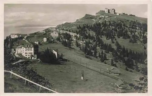 AK / Ansichtskarte  Rigi_Staffel_SZ mit Rigi Kulm