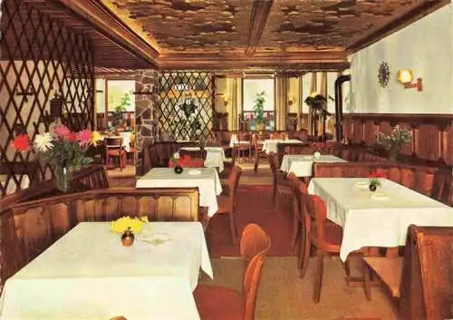 AK / Ansichtskarte 73985095 Traben-Trarbach_Mosel Hotel Brauneberg Restaurant