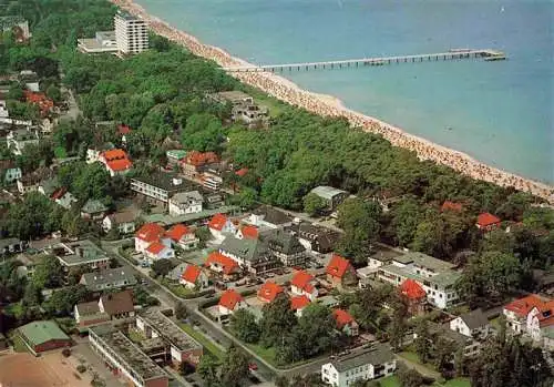 AK / Ansichtskarte  Timmendorfer_Strand_Timmendorferstrand_Timmendorf Panorama Ostseeheilbad Strand