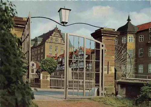 AK / Ansichtskarte 73985146 Hann._Muenden Blick auf das Welfenschloss