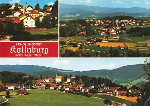 AK / Ansichtskarte 73985175 Kollnburg Panorama Erholungsort Bayerischer Wald