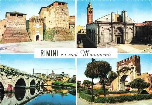 AK / Ansichtskarte  RIMINI_IT e i suoi monumenti