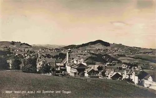 AK / Ansichtskarte  Wald_AR_Vorderland mit Speicher und Trogen