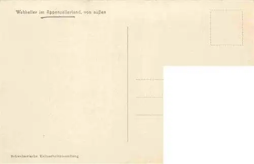 AK / Ansichtskarte  Appenzeller_Land_IR Webkeller