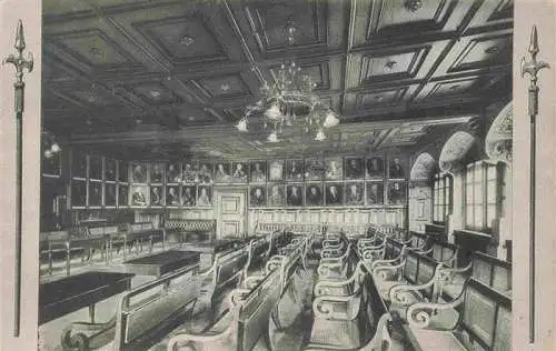 AK / Ansichtskarte  SCHWYZ_SZ Grosser Ratssaal mit Gemaeldesammlung der alten Landmaenner im Rathaus zu Schwyz