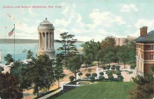 AK / Ansichtskarte  NEW_YORK_City_USA Soldiers and Sailors Monument