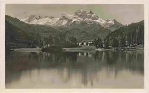 AK / Ansichtskarte  Silvaplana_GR mit Piz Marina