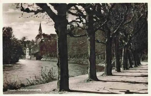 AK / Ansichtskarte  BADEN__AG Limmatpromenade