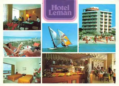 AK / Ansichtskarte 73985304 Playa_de_Palma_Mallorca Hotel Leman Gastraeume Buffet Terrasse Zimmer