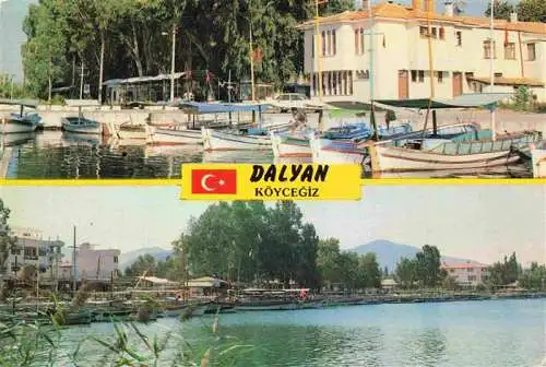 AK / Ansichtskarte  Dalyan_Mugla_Ortaca_TK Hafenpartie Panorama