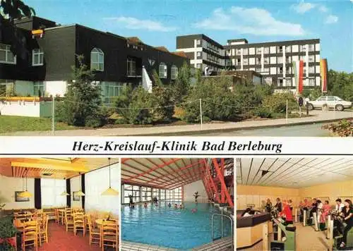 AK / Ansichtskarte  Bad_Berleburg Herz Kreislauf Klinik Speisesaal Hallenbad Rezeption