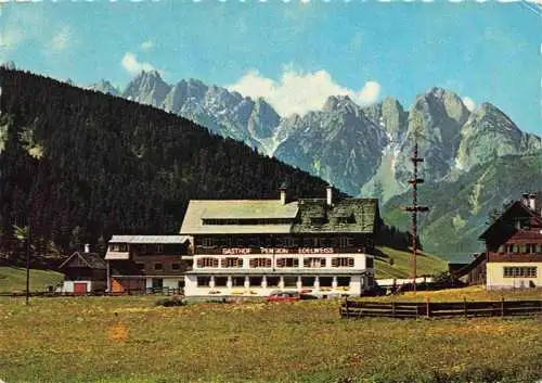 AK / Ansichtskarte  Gosaukamm_Gosau_Salzkammergut_AT Gasthof Pension Edelweiss