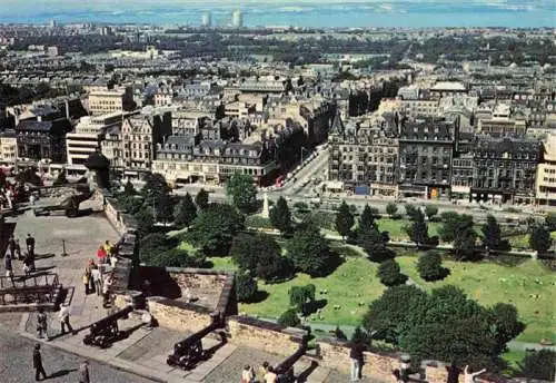 AK / Ansichtskarte  EDINBURGH__SCOTLAND_UK and the Firth of Forth from the Castle remparts