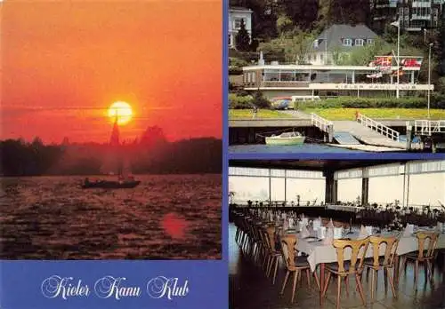AK / Ansichtskarte 73985354 Kiel Panorama Kieler Kanu Klub Speisesaal