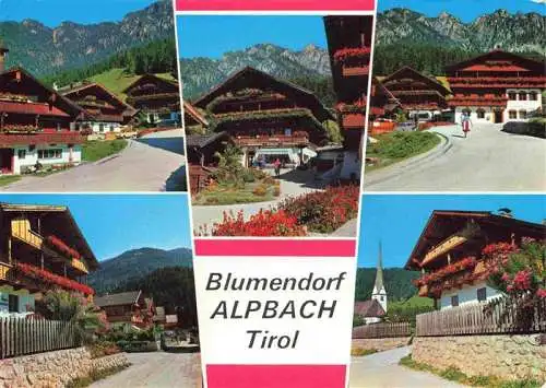 AK / Ansichtskarte 73985376 Alpbach_Brixlegg_Tirol_AT Teilansichten Blumendorf
