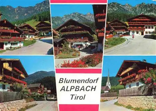 AK / Ansichtskarte  Alpbach_Brixlegg_Tirol_AT Teilansichten Blumendorf