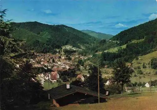 AK / Ansichtskarte  Schiltach Panorama Luftkurort