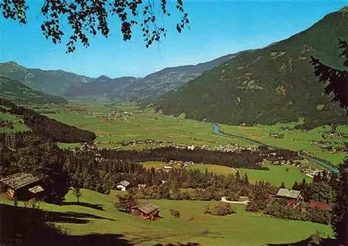 AK / Ansichtskarte  Ried_Zillertal Panorama aeusseres Zillertal Ried Uderns Fuegen