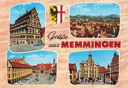 AK / Ansichtskarte  Memmingen Motive Altstadt Historisches Gebaeude Stadtpanorama